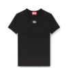 t-uncutieslong-od Slim-fit T-shirt with metallic Oval D t-uncutieslong-od Slim-fit T-shirt with metallic Oval D