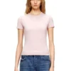 t-uncutieslong-od Slim-fit T-shirt with metallic Oval D t-uncutieslong-od Slim-fit T-shirt with metallic Oval D