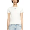 t-uncutieslong-od Slim-fit T-shirt with metallic Oval D t-uncutieslong-od Slim-fit T-shirt with metallic Oval D