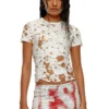 t-uncyna Tulle T-shirt with destroyed jersey t-uncyna Tulle T-shirt with destroyed jersey