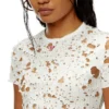 t-uncyna Tulle T-shirt with destroyed jersey t-uncyna Tulle T-shirt with destroyed jersey