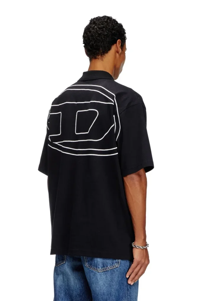 t-vort-megoval-d Polo shirt with maxi oval D embroidery t-vort-megoval-d Polo shirt with maxi oval D embroidery