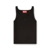 t-wife-od Slim tank top with laser-cut Oval D t-wife-od Slim tank top with laser-cut Oval D