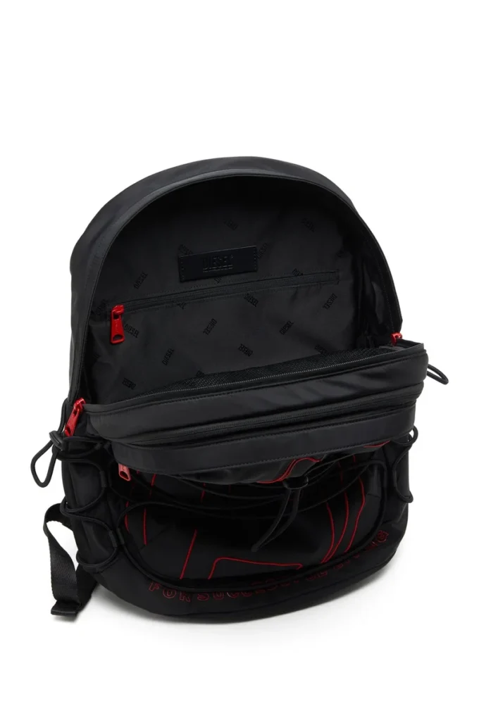 tech-d backpack x Tech-D-Nylon backpack with Oval D embroidery tech-d backpack x Tech-D-Nylon backpack with Oval D embroidery