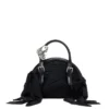 trash-d top handle Trash-D-Bandana handbag in jersey and leather trash-d top handle Trash-D-Bandana handbag in jersey and leather