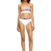ufsb-melanie Strapless bra with maxi logo ufsb-melanie Strapless bra with maxi logo