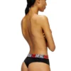ufst-stars-threepack 3-pack thongs with logo waist ufst-stars-threepack 3-pack thongs with logo waist