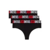 ufst-stars-threepack 3-pack thongs with logo waist ufst-stars-threepack 3-pack thongs with logo waist