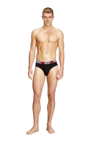umbr-andrethreepack Three-pack of solid-colour briefs