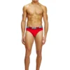 umbr-andrethreepack Three-pack of solid-colour briefs