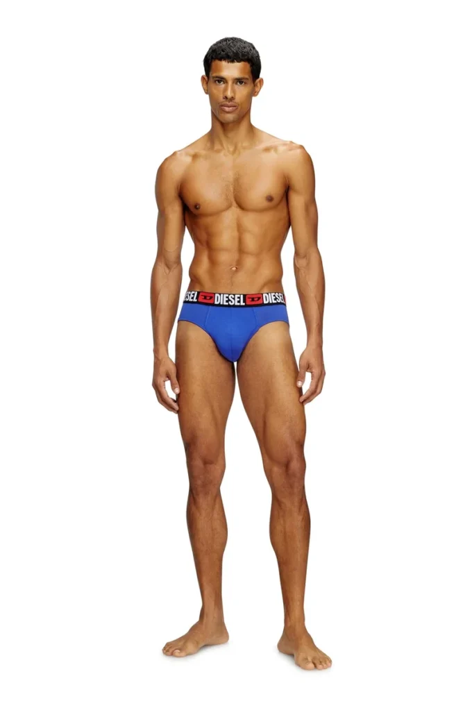 umbr-andrethreepack Three-pack of solid-colour briefs