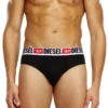 umbr-andrethreepack Three-pack of solid-colour briefs