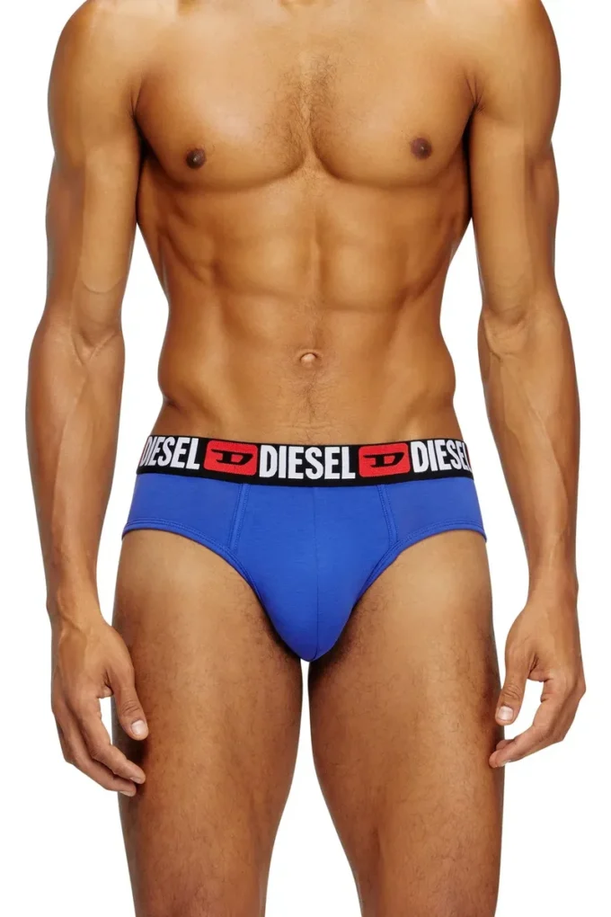 umbr-andrethreepack Three-pack of solid-colour briefs