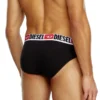 umbr-andrethreepack Three-pack of solid-colour briefs