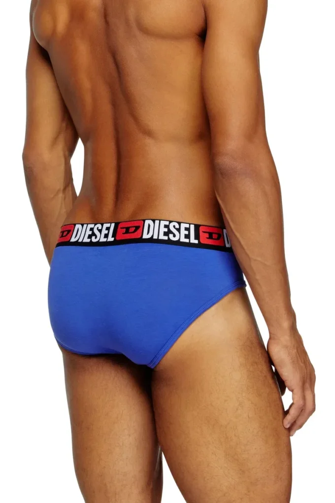 umbr-andrethreepack Three-pack of solid-colour briefs