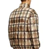 w-bourbon-enbm Reversible padded bomber jacket