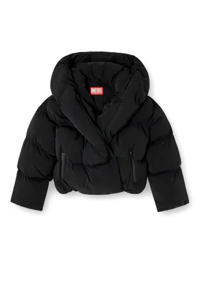 w-iley-t1 Wrap puffer in bi-stretch nylon w-iley-t1 Wrap puffer in bi-stretch nylon
