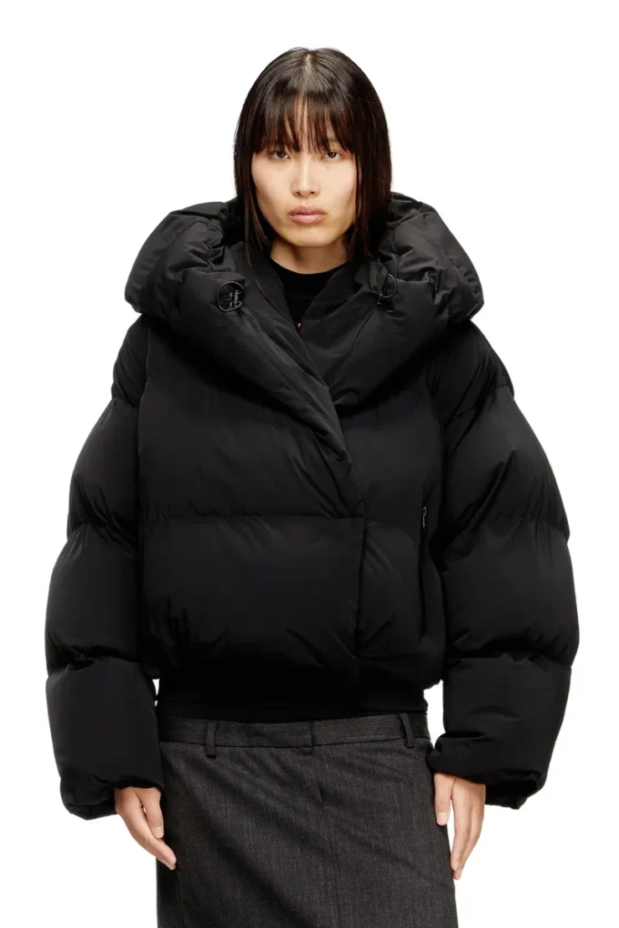 w-iley-t1 Wrap puffer in bi-stretch nylon w-iley-t1 Wrap puffer in bi-stretch nylon