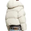 w-iley-t1 Wrap puffer in bi-stretch nylon w-iley-t1 Wrap puffer in bi-stretch nylon
