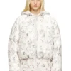w-inner-r1 Padded jacket with cat print w-inner-r1 Padded jacket with cat print