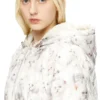 w-inner-r1 Padded jacket with cat print w-inner-r1 Padded jacket with cat print