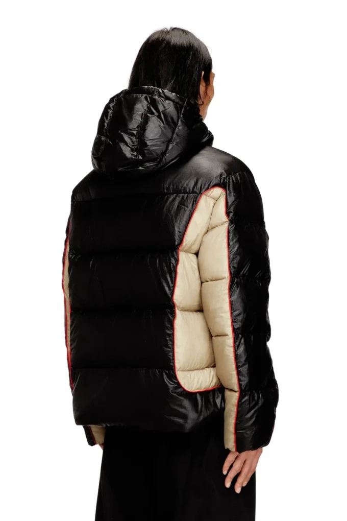 w-ostend Hooded puffer jacket in shiny ripstop w-ostend Hooded puffer jacket in shiny ripstop