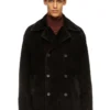 w-otis Pea coat in treated corduroy w-otis Pea coat in treated corduroy
