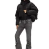 w-peyt-short-new-p1 Hooded down jacket in crinkled nylon w-peyt-short-new-p1 Hooded down jacket in crinkled nylon