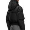 w-peyt-short-new-p1 Hooded down jacket in crinkled nylon w-peyt-short-new-p1 Hooded down jacket in crinkled nylon