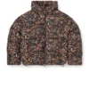 w-spider Hooded puffer jacket with spider print w-spider Hooded puffer jacket with spider print