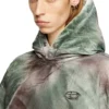 w-thug-jkt-puffy Puffy hooded jacket in camo nylon