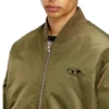 w-type-d1 Padded bomber jacket with Oval D embroidery