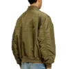w-type-d1 Padded bomber jacket with Oval D embroidery